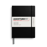 LEUCHTTURM1917 Master Slim A4 Notebook with Staves for Writing Sheet Music 121 Numbred Pages