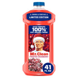 Mr. Clean All Purpose Cleaner, Cleaning Liquid, Frosted Cranberry, 41oz