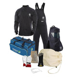 Enespro 40 Cal Arc Flash Kit, CAT 4 Safe, Electrical PPE Kit with Arc Flash Face Shield, FR Overalls, Bib, Jacket, Safety Overal