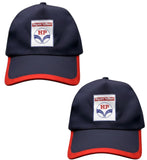 Hp Cap For Hindustan Petroleum Bunk/Petrol Pump Uniform Cap For Staff & Employees Blue With Hp Simple Pack Of 2Nos