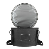 Kingshion Round Insulated Thermal Pie Carrier Slow Cooker Bag,Reusable Insulated Cake Carriers Casserole Carrier Cooler Bags for