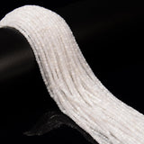 JM Design 2mm Natural White Moonstone Faceted Cube Beads 15.5 Strand for Jewelry Making Craft