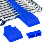 Ernst Manufacturing 5405M Magnetic Wrench Pro Modular Wrench Organizer for 20 Wrenches Blue