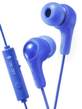 JVC Gumy Gamer, in Ear Earbud Headphones with Mic, Remote, and Mute Switch for Gaming and Chatting, Powerful Sound, Comfortable