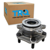 TRQ Front Left Right Wheel Hub Bearing Assembly Driver Passenger Side Compatible with 2015-2018 Chevrolet City Express 2013-2017