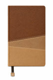 Urban Box Premium A5 Executive Notebook Diary, Brown & Beige, Hardcover With Bookmark