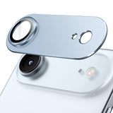 JETech Camera Lens Protector for iPhone Air, Full Coverage 9H Tempered Glass Ring Cover, Matte Metal Plate, Case Friendly, 6.5-I