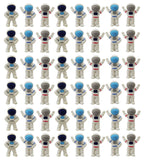 Asera 48 Pcs Space Astronaut Puzzle Erasers for Kids, 3D Cute Space Theme Pencil Erasers, School Stationery, Birthday Return Gif