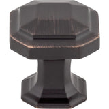 Top Knobs TK286TB Chareau Collection 1-1/8 Emerald Knob, Tuscan Bronze