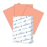 Hammermill Colored Paper, 20 lb Salmon Printer Paper, 8.5 x 111 Ream (500 Sheets) Made in the USA, Pastel Paper, 103119R