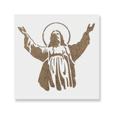 Jesus Stencil Template for Walls and Crafts Reusable Stencils for Painting in Small & Large Sizes