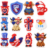 Watersay 12 Pcs 3D Silicone Focal Beads Pens Beads Bulk for Beadable Keychain DIY Crafts Necklace Bracelet Phone Chain Charms Je