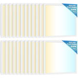 Sunco 24 Pack 2x2 LED Flat Panel Light for Drop Ceiling, Commercial Troffer Replacement Lighting Fixture, 4400 LM, 40W, Selectab