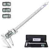 Kynup Digital Caliper 12inch, Caliper Measuring Tool, Micrometer Caliper with Full Turn Off Feature, Stainless Steel, Switch fro
