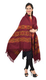 Handycraft Multicolor WomenS Kashmiri Woolen Shawls, Stoles, Dupattas