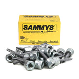 Sammys 804295725 Vertical Anchor Super 3/8 in. Threaded Rod Fitting, 1/414 x 2 Screw, for Steel 25 Pack, 25 Piece