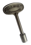 Dante Products Universal Gas Valve Key, 3Inch, Pewter