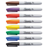 Sharpie 30078 Fine Point Permanent Marker Assorted 8/Set