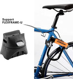 Kryptonite Evolution Mini-7 Bike U-Lock With Cable, Heavy Duty Anti-Theft Bicycle U Lock, 13Mm Shackle And 10Mm X4Ft Length Secu