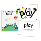 SnapWordsList A Teaching Cards