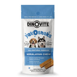 Dinovite YakoSnaks Himalayan Yak Cheese Himalayan Dog Chews, Long Lasting Yak Chews for Dogs, Low Odor Himalayan Dog Chews, Natu