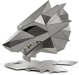 SONNLER Dire Wolf Head Welding kit For Beginners Practice,201 stainless steel Welding Coupons,Laser Cut Welding Training Metal S