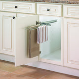 KV Slide Out Towel 3Bar Anochrome