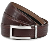 Hornbull Riga Leather Belt For Men | Mens Belt Autolock | Formal And Casual Leather Belt (Brown Laser Belt)