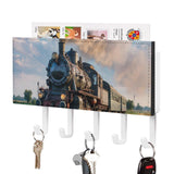 Steam Engine Key Holder for Wall Key Hangers Wall Mounted Organizer Key Rack