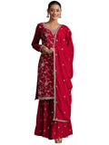 Libas Women'S Silk Blend Kurta Set (278290R