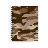 Vprint Indian Army Spiral Wiro Unruled Blank Pages Notebook Diary Journal Drawing Book SizeA5(6X9 Inches) (Indian Army)