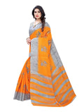 Satrani Womens Art Silk Saree (1790St472_Orange)