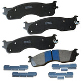 Bendix Premium SBM1054 Semi-Metallic Front Brake Pads for Dodge Ram 1500 2004