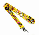 Pinstant Bob's Burgers Belcher Family Cartoon Comedy TV Show 17.7 Neck Lanyard Keychain Holder ID Badge Mobile Phone Pin Strap