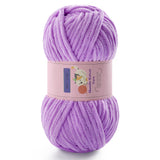 Chunky Yarn for Crocheting - Chenille Yarn for Knitting - Bulky Blanket Yarns for Crocheting Blankets Amigurumi Craft Hat Shoes,