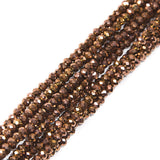 1600 Pcs Faceted Glass Beads for Bracelets,10 Strands 3 mm Bracelet Beads for Jewelry Making Supplies,Assorted Bead Crystal Bead