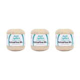 Aunt Lydia Extra Fine Crochet - 3 Pack of 500y/457m - Natural