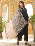 Anni Designer Women'S Rayon Blend Straight Solid Kurta With Pant & Dupatta (Jamana Black-Vks01_S_Black_Small),Black,S,,,