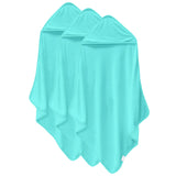 Cosy Family 3 Pack Baby Hooded Towels, Rayon Made from Bamboo, Soft Unisex Bath Towels for Babies,Toddler,Infant - Newborn Essen