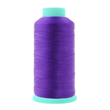 Mandala Crafts Size 92 280D T90 Bonded Nylon Thread - Violet 1100 YDs Tex 90 Heavy Duty Sewing Threads for Leather, Jeans, Weavi