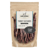 Farm Hounds - Turkey Gizzards - Premium Natural Jerky for Dogs - 100% Humanely Raised Turkey - Break-to-Size - Great for Trainin