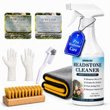Headstone Cleaner for Graves, Effectively Removes Tough Moss & Dirt Stains