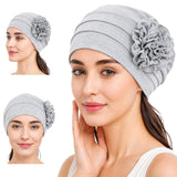 Flavizo Caps For Women, Cancer Caps For Women, Cotton Flower Turban Cap, Pull On Head Scarf Hat, Maternity Cap, Chemo Cap For Da