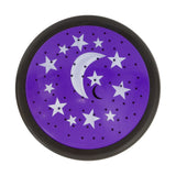 GE LED Moon and Star Projector Night Light, Battery Operated Tap Light, Ideal for Kids Bedrooms, Playrooms, and Nurseries - 1745
