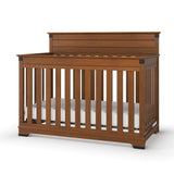 Child Craft Redmond 4-in-1 Convertible Crib, Baby Crib Converts to Day Bed, Toddler Bed and Full Size Bed, 3 Adjustable Mattress