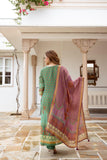 Gosriki Women'S Rayon Viscose Straight Printed Kurta With Pant & Dupatta (Champika Pista-Gs_M_Green_Medium),Green,,B0DY847T4P