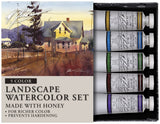 M. Graham & Co. Tube Watercolor Paint Landscape 5Color Set, 1/2Ounce