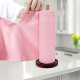 Meerali Creation Microfiber Cleaning Cloth Roll | 20 PreCut TearAway Towels | Reusable & Washable Paper Towel Alternative | Mu