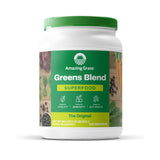 Amazing Grass Greens Blend Superfood: Super Greens Powder with Spirulina, Alfalfa, Beet Root Powder, Digestive Enzymes, Prebioti