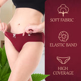Xjarvis Caribeanchic Women'S Hipster Panty - Soft Stretchable Combed Cotton Underwear High Coverage Bikini Briefs Breathable & Comfortable Ladies Innerwear - Pack Of 6 Brown/Pink/Purple L,Pack of 6 - Brown/Pi,,B0CW3B7J7N